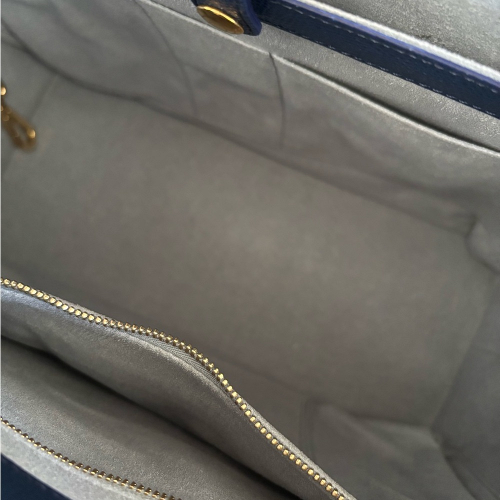 Like New Senreve Marine Blue Maestra (Minimalist Design & Structured Shape) - Picture 13 of 13
